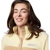 Columbia womens Benton Springs 1/2 Snap Pull Over Ii(Canoe/Lemon Wash)