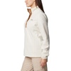 Columbia womens Benton Springs 1/2 Snap Pull Over Ii(Chalk/Camel Brown)