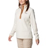 Columbia womens Benton Springs 1/2 Snap Pull Over Ii(Chalk/Camel Brown)
