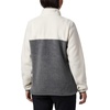 Columbia womens Benton Springs 1/2 Snap Pull Over Ii(City Grey Heather/Chalk)