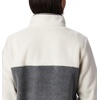 Columbia womens Benton Springs 1/2 Snap Pull Over Ii(City Grey Heather/Chalk)