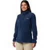Columbia womens Benton Springs 1/2 Snap Pull Over Ii(Collegiate Navy)