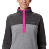 Columbia womens Benton Springs 1/2 Snap Pull Over Ii(Light Grey Heather/Shark)