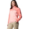 Columbia womens Benton Springs 1/2 Snap Pull Over Ii(Pink Sand/Alpenglow)