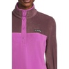 Columbia womens Benton Springs 1/2 Snap Pull Over Ii(Razzle/Moonvista)