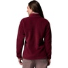 Columbia womens Benton Springs 1/2 Snap Pull Over Ii(Rich Wine/Eraser Pink)