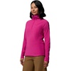Columbia womens Glacial IV 1/2 Zip(Fuchsia)