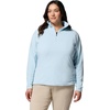 Columbia womens Glacial IV 1/2 Zip(Marine Light)