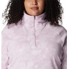 Columbia womens Glacial Iv Print Half Zip(Aura Solarized Print)