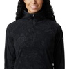 Columbia womens Glacial Iv Print Half Zip(Black Dotty Floral)