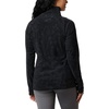 Columbia womens Glacial Iv Print Half Zip(Black Dotty Floral)