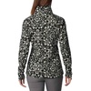 Columbia womens Glacial Iv Print Half Zip(Black Polarize)