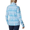 Columbia womens Glacial Iv Print Half Zip(Blush Pink Quilt Pattern)