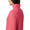 Columbia womens Glacial Iv Print Half Zip(Bright Geranium Quilt Pattern)