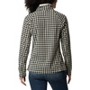 Columbia womens Glacial Iv Print Half Zip(Chalk Houndstooth)