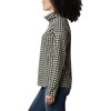 Columbia womens Glacial Iv Print Half Zip(Chalk Houndstooth)