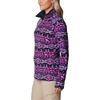 Columbia womens Glacial Iv Print Half Zip(Dark Sapphire 80s Stripe Print)