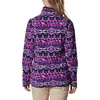 Columbia womens Glacial Iv Print Half Zip(Dark Sapphire 80s Stripe Print)
