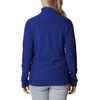 Columbia womens Glacial Iv Print Half Zip(Dark Sapphire Quilt Pattern)