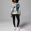 Columbia womens Glacial Iv Print Half Zip(Everblue Snowflight)