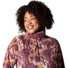 Columbia womens Glacial Iv Print Half Zip(Moonvista Timberwild)