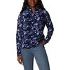 Columbia womens Glacial Iv Print Half Zip(Nocturnal Solarized Print)