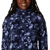 Columbia womens Glacial Iv Print Half Zip(Nocturnal Solarized Print)