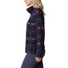 Columbia womens Glacial Iv Print Half Zip(Plum Blanket)