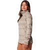 Columbia womens Glacial Iv Print Half Zip(Safari Stippled Stripe)