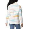 Columbia womens Glacial Iv Print Half Zip(Sea Salt Skyscape)