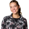 Columbia womens Glacial Iv Print Half Zip(Snowdrift Timberwild)