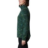 Columbia womens Glacial Iv Print Half Zip(Spruce Dotty Floral)