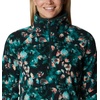 Columbia womens Glacial Iv Print Half Zip(Spruce Solarized Print)