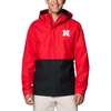 Columbia Men’s Collegiate Field Bound Jacket(Neb – Bright Red/Black)