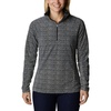 Black Herringbone Print