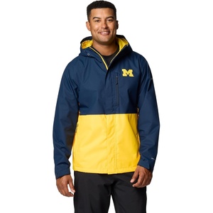 Columbia Men’s Collegiate Field Bound Jacket(Um – Collegiate Navy/Yellow)