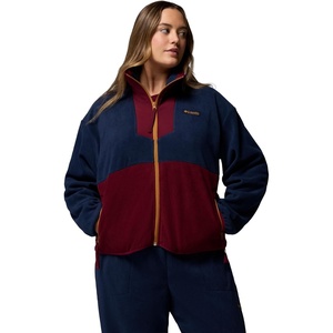 Columbia Sequoia Grove™ Full Zip Fleece(Collegiate Navy/Rich Wine/Maple Sugar)