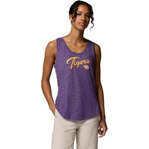 Columbia Women’s Collegiate Cades Cape Tank(Lsu – Vivid Purple)