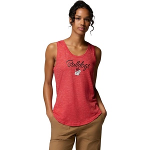 Columbia Women’s Collegiate Cades Cape Tank(Uga – Bright Red)
