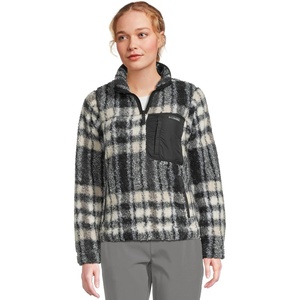 Columbia Women’s West Bend™ 1/4 Zip II(Black Herringplaid)