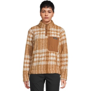 Columbia Women’s West Bend™ 1/4 Zip II(Camel Brown Herringplaid)