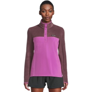 Columbia womens Benton Springs 1/2 Snap Pull Over Ii(Razzle/Moonvista)