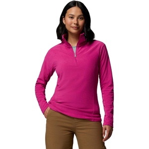 Columbia womens Glacial IV 1/2 Zip(Fuchsia)