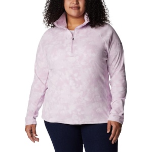 Columbia womens Glacial Iv Print Half Zip(Aura Solarized Print)