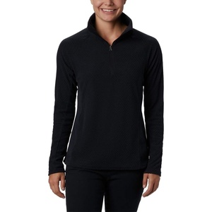 Columbia womens Glacial Iv Print Half Zip(Black Quilt Pattern/ Black)