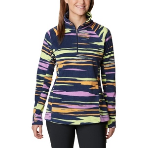 Columbia womens Glacial Iv Print Half Zip(Dark Nocturnal Skyscape)