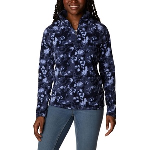 Columbia womens Glacial Iv Print Half Zip(Nocturnal Solarized Print)