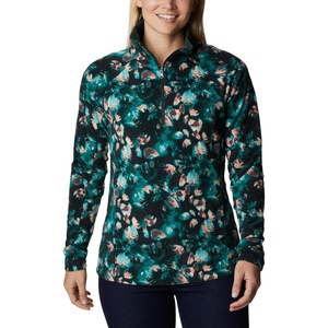 Columbia womens Glacial Iv Print Half Zip(Spruce Solarized Print)