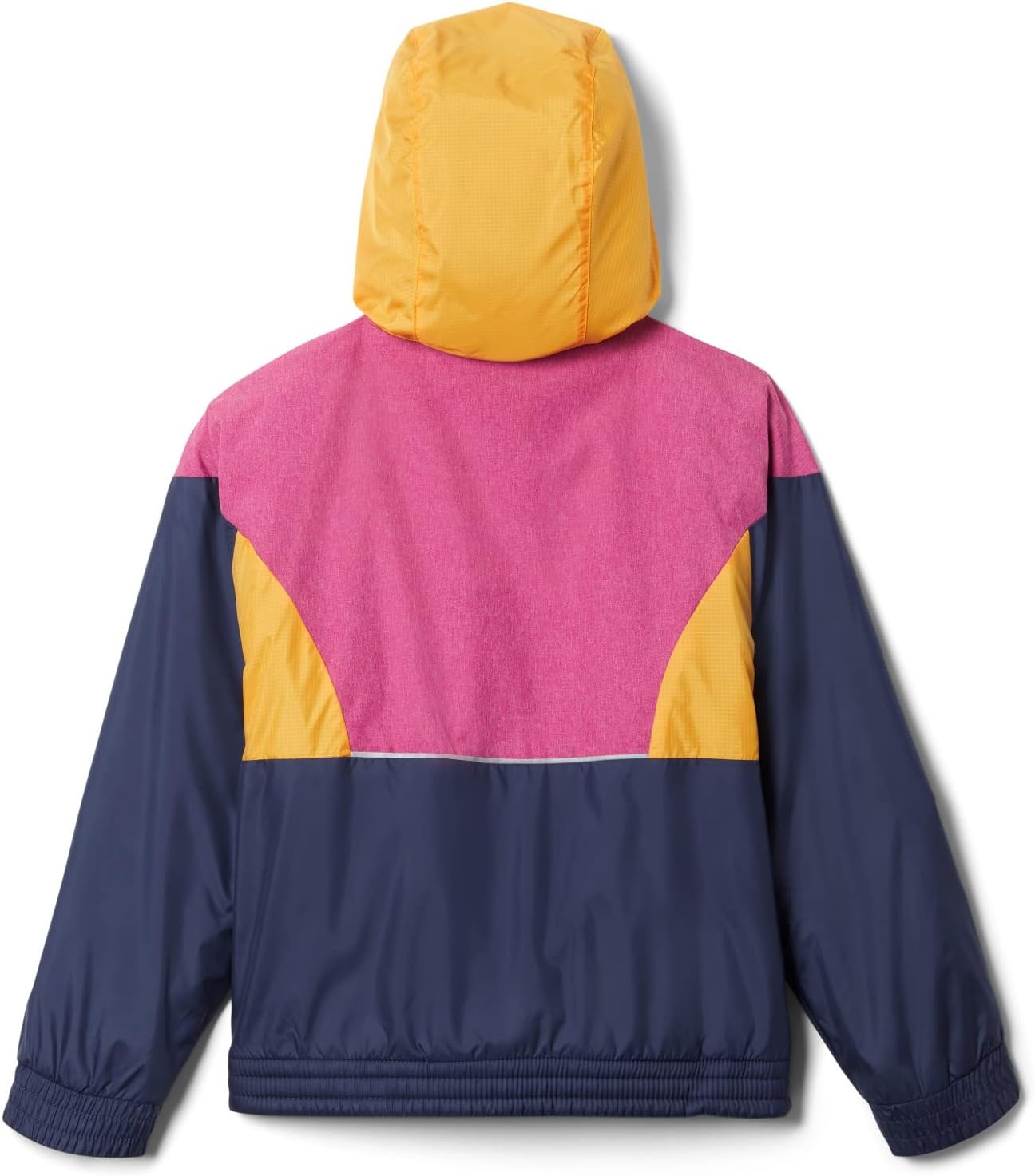 image:imageColumbia Girls Side Hill Lined WindbreakerNocturnalWild FuchsiaMango