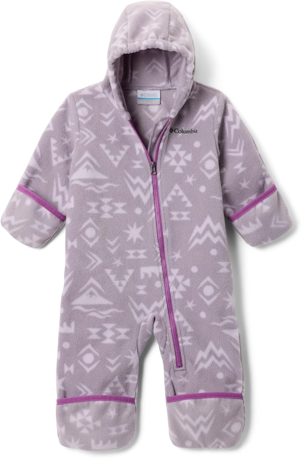 image:imageColumbia Kids Snowtop II Bunting InfantShale Purple Peaked Tonal